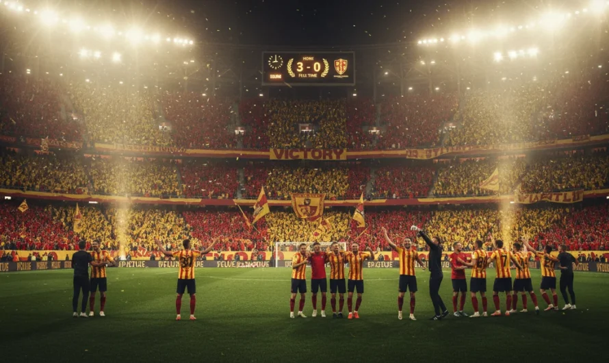 Galatasaray, Fenerbahçe’yi 3-0 Mağlup Ederek Şampiyonluk İddiasını Güçlendirdi