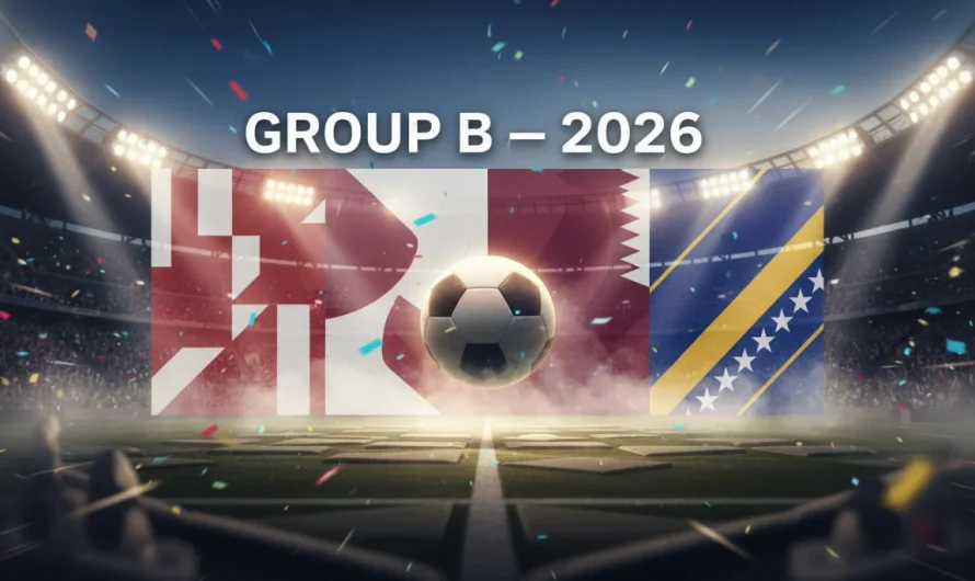 2026 Dünya Kupası B Grubu: Cana Yakın Kanada, İstikrarlı İsviçre, Hırslı Katar ve Yeniden Doğan Bosna Hersek