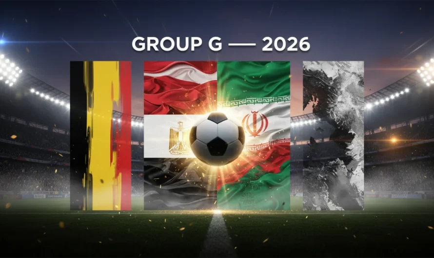 2026 Dünya Kupası G Grubu Analizi: Belçika, Mısır, İran ve Yeni Zelanda’nın Mücadelesi: İnceleme